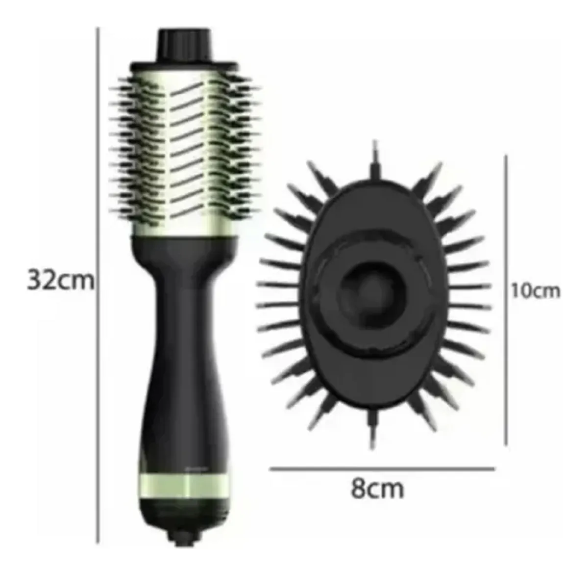 Combo Cepillo Plancha Y Secador Aguacate