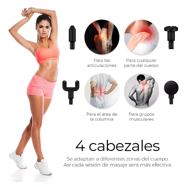 Pistola Masajeador muscular