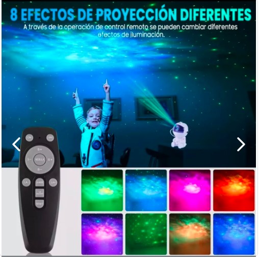 Lampara Proyector Astronauta Led